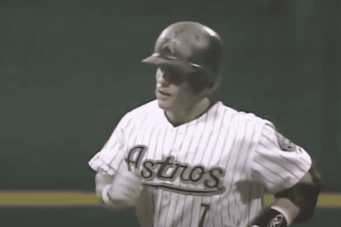 One Team, One Man, One Career — 12 MLB Lifers 4 Image of Craig Biggio showcasing his transition from catcher to second base in Astros history.