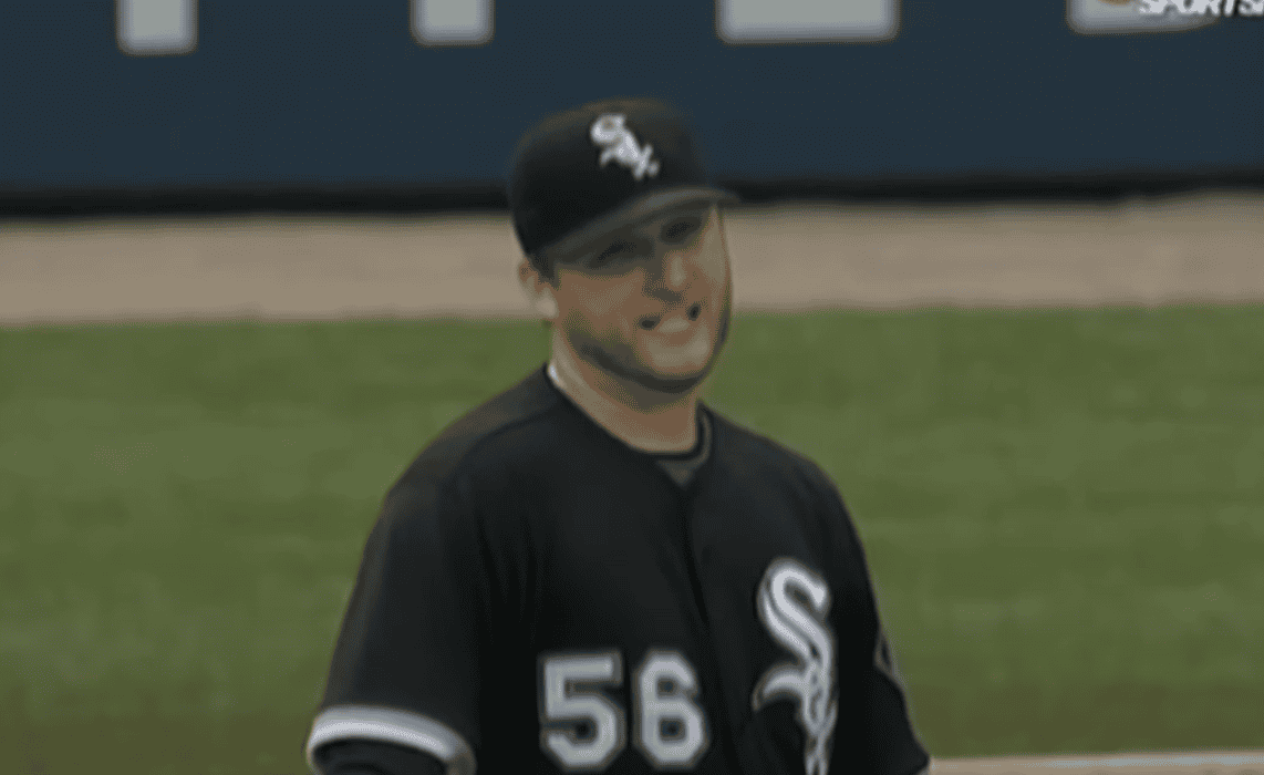 Mark Buehrle pitching highlights showcasing his journey from 38th round draft steal to ace.