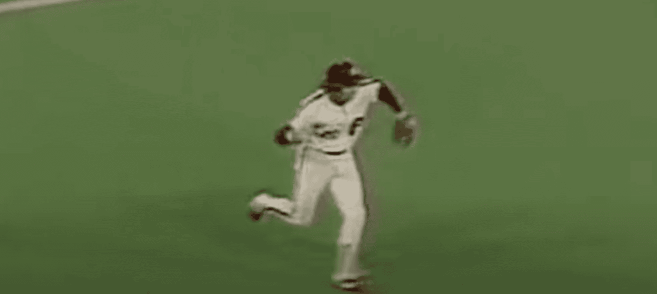 Mike Schmidt in action, representing loyalty and longevity in baseball history.