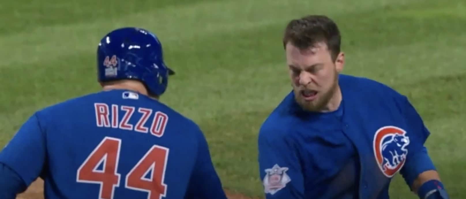 10 World Series That Broke Grown Men Down 4 Ben Zobrist in action, showcasing skills as discussed in our ranking of second basemen.