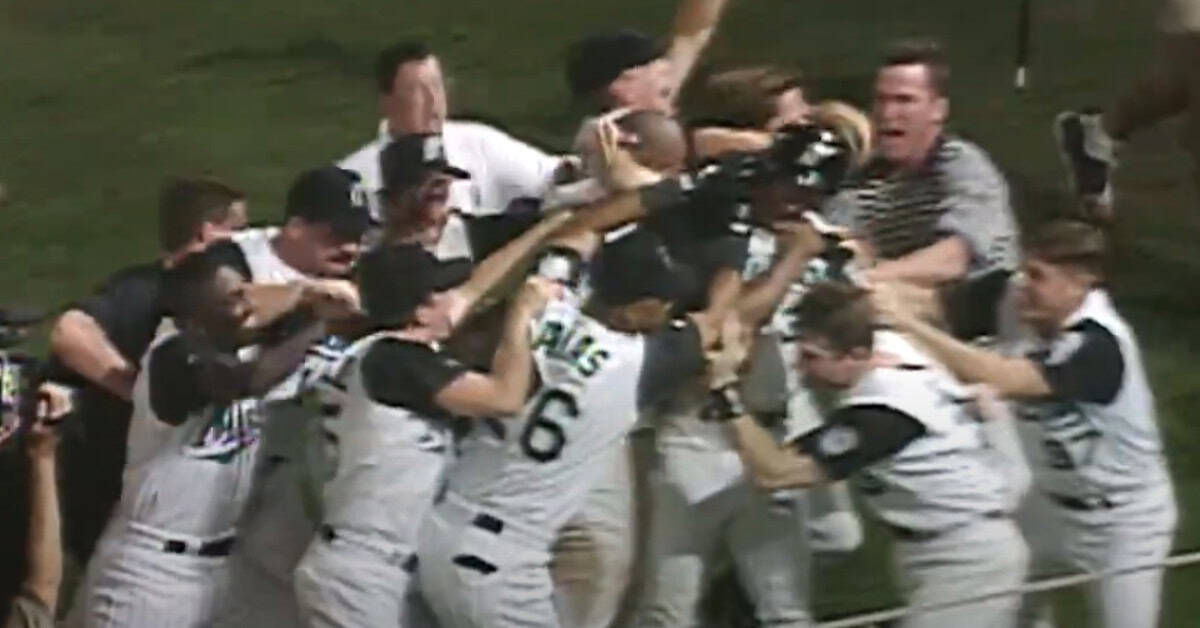 Nobody Saw Them Coming — and They Won It All 9 1997 Marlins