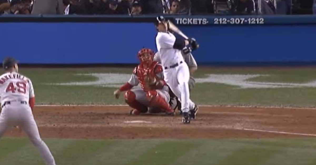 12 Moments That Almost Bent Baseball's Arc 8 Aaron Boone hits a dramatic home run, becoming a playoff legend for the Yankees.