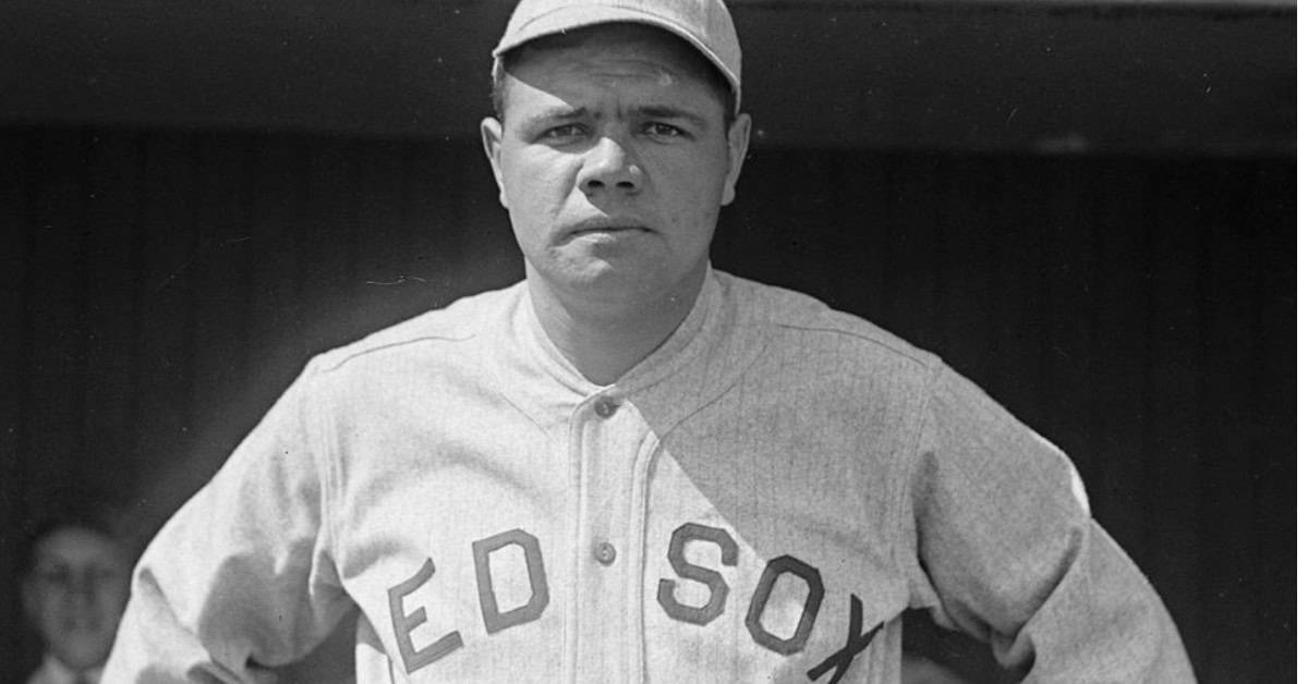 The Trades That Still Sting 2 Babe Ruth facing a modern pitcher, illustrating challenges from today's game.