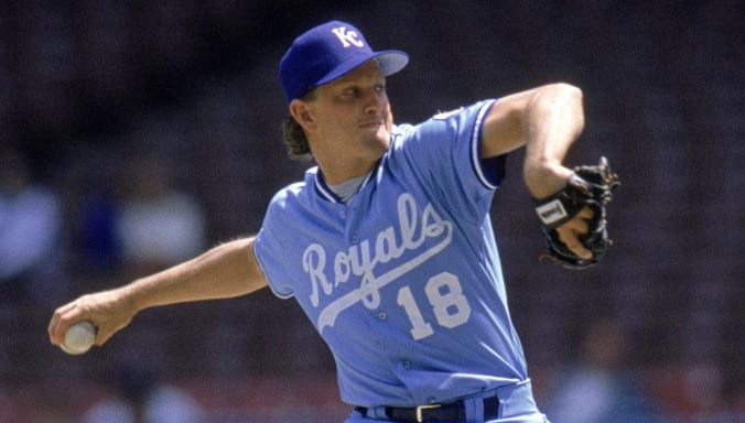 14 Seasons So Good They Changed Who a Player Was 14 Bret Saberhagen in action, celebrated as a top pitcher in Royals history.