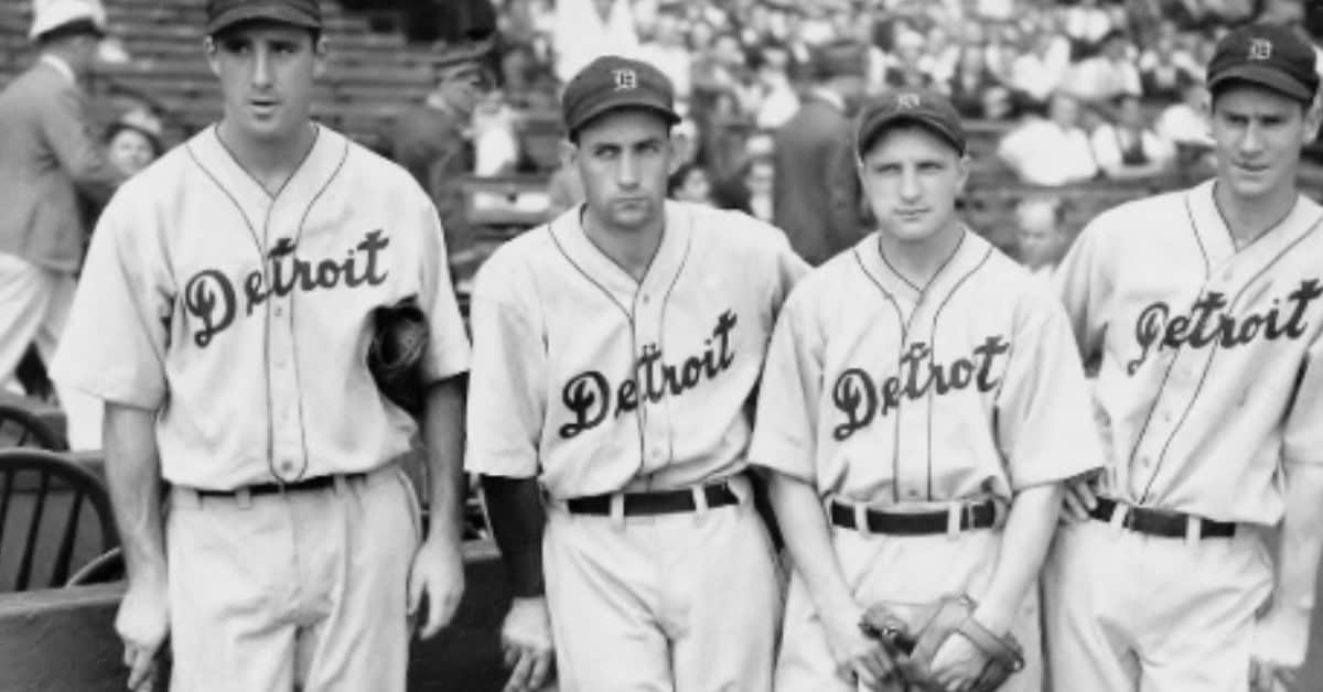 Charlie Gehringer and Billy Rogell, key figures in MLB history, in action.
