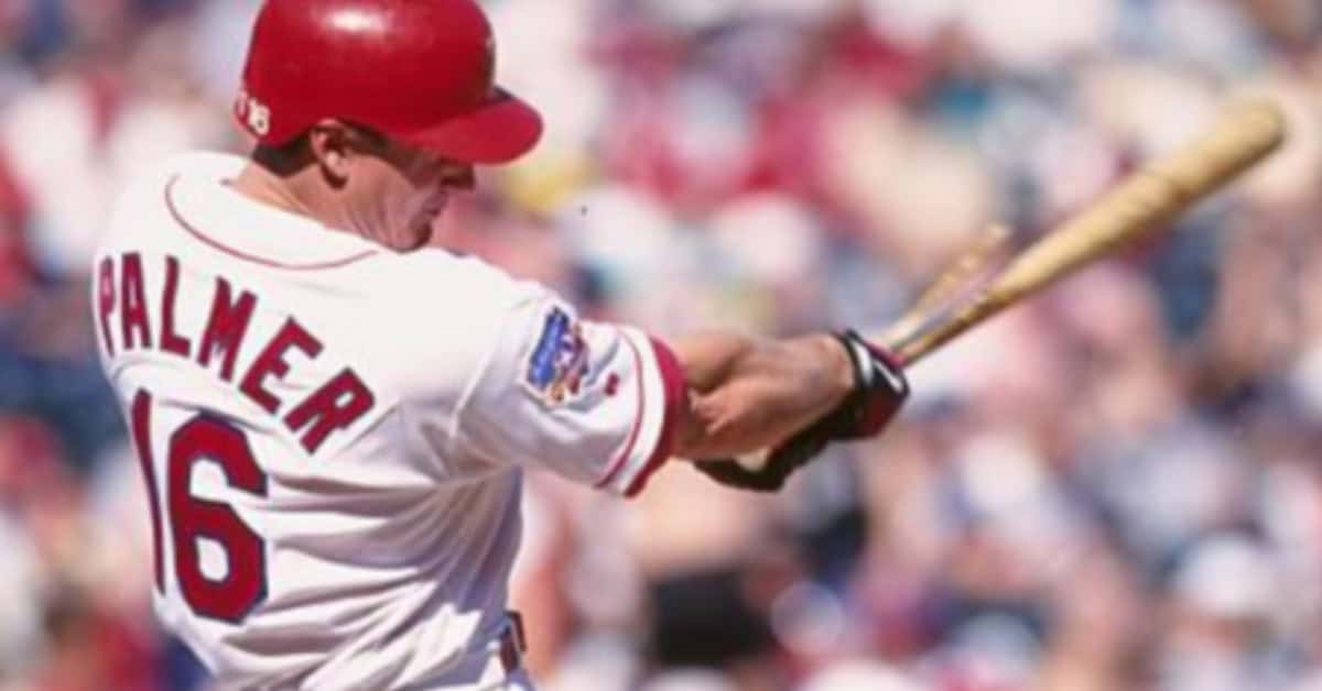 The Hot Corner in the '90s Was Something Else 12 Dean Palmer hits a home run, showcasing his power as a dominant third baseman.