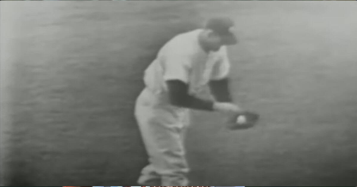 Don Larsen pitching during the 1956 World Series, exemplifying unexpected legends.