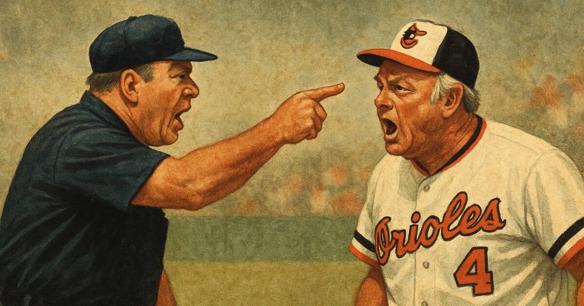The Coach in the Dugout Was Often the Best Player on the Roster 4 Earl Weaver Ejection Sora