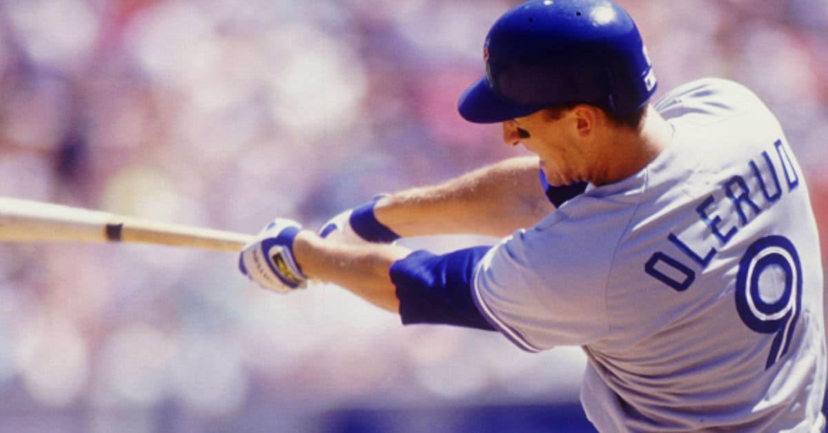 John Olerud, a top Toronto Blue Jays hitter, during his career.