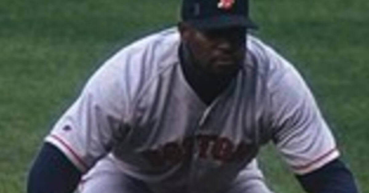 10 MVPs Who Dominated an Era and Then Vanished 10 Mo Vaughn, known as "The Hit Dog," showcasing his batting stance in the 90s.