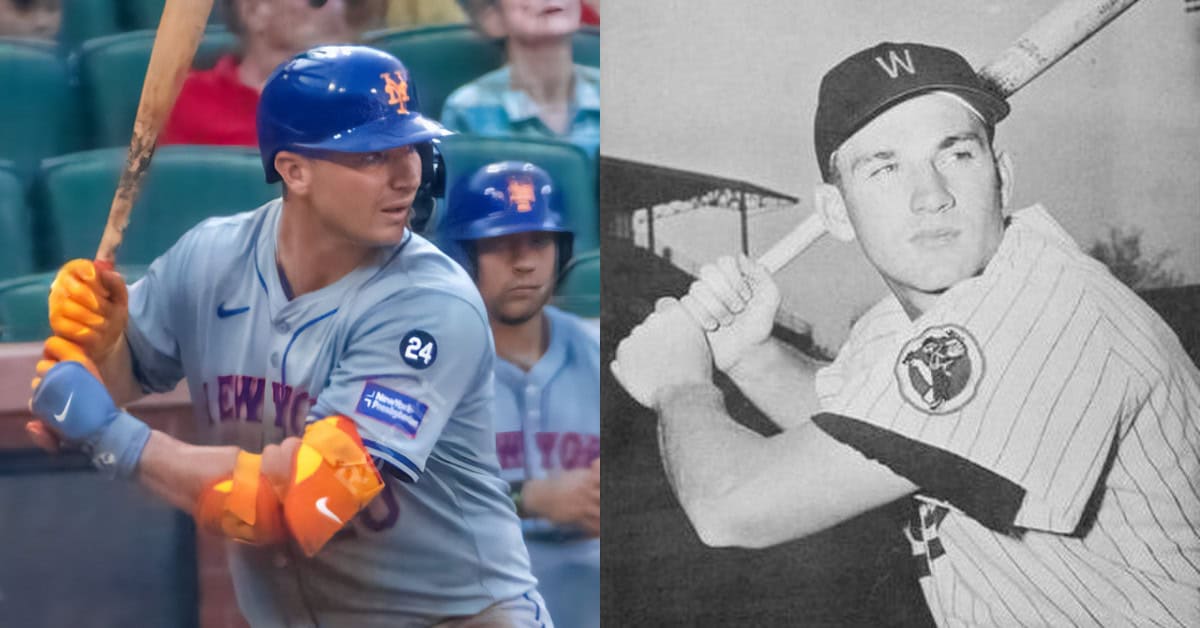 Every Modern Star Has a '60s Twin — Here's Yours 16 Pete Alonso and Harmon Killebrew