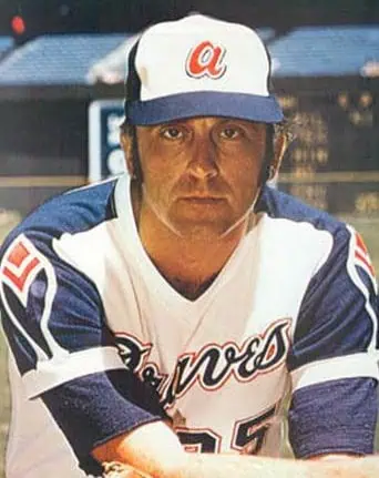 Phil Niekro in Braves uniform