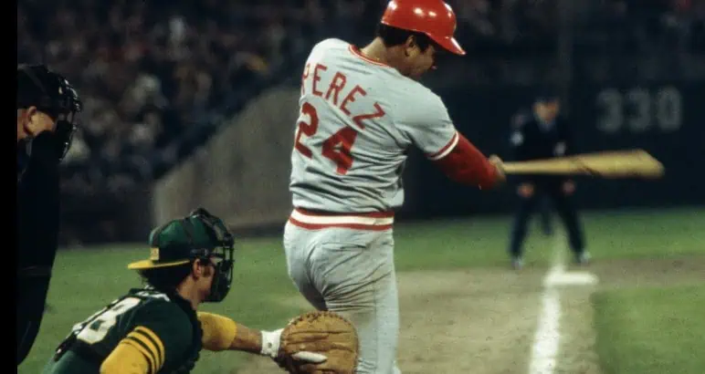 Tony Pérez, a key player in Reds history, known as "The Mayor of Riverfront."