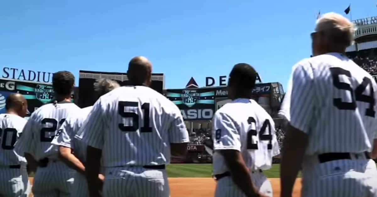 Yankees Old Timers Day