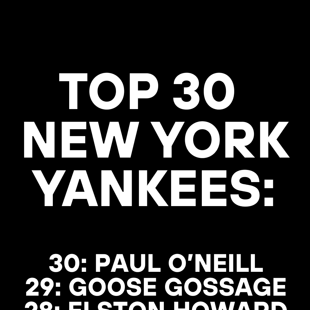 Yankees Top 30