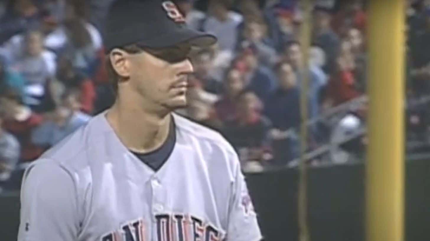 Meet the Stars Baseball Somehow Kept Overlooking 10 Kevin Brown pitching during the 1998 NLCS, known for his difficult personality as a teammate.