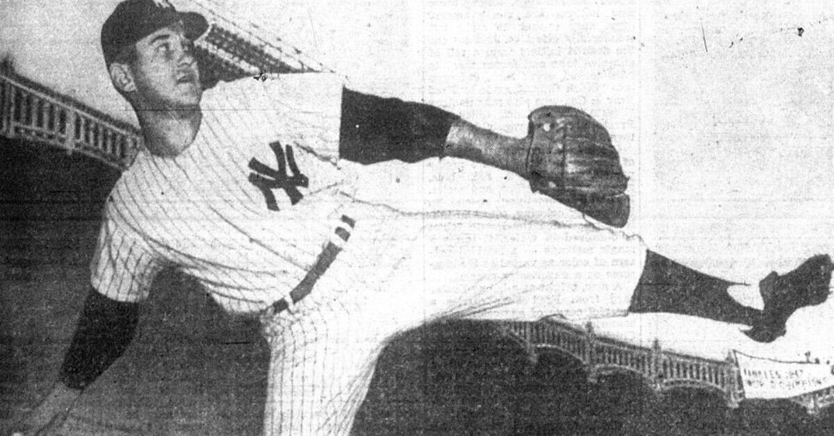 Image of Allie Reynolds, showcasing his dominance as a forgotten Yankee legend.