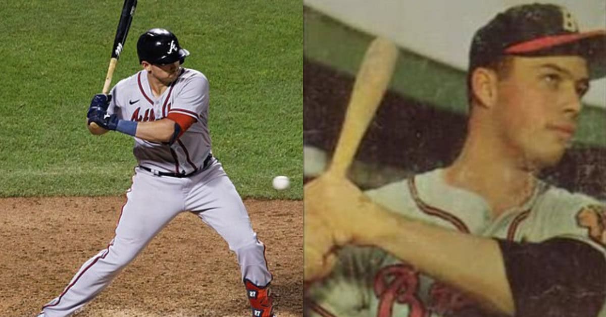 Where Today's Power Hitters Borrowed Their Swing 12 Austin Riley and Eddie Mathews
