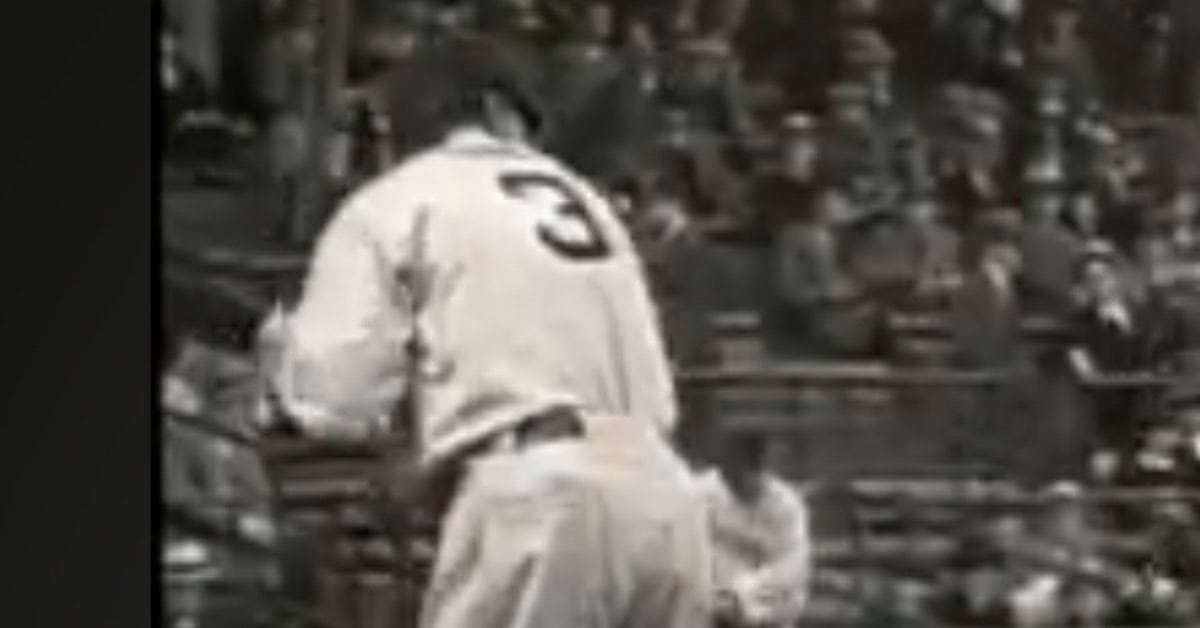 Babe Ruth Put Up Numbers That Make Today's Stars Look Amateur 9 Babe Ruth hitting one of his three home runs during a historic game in St. Louis.