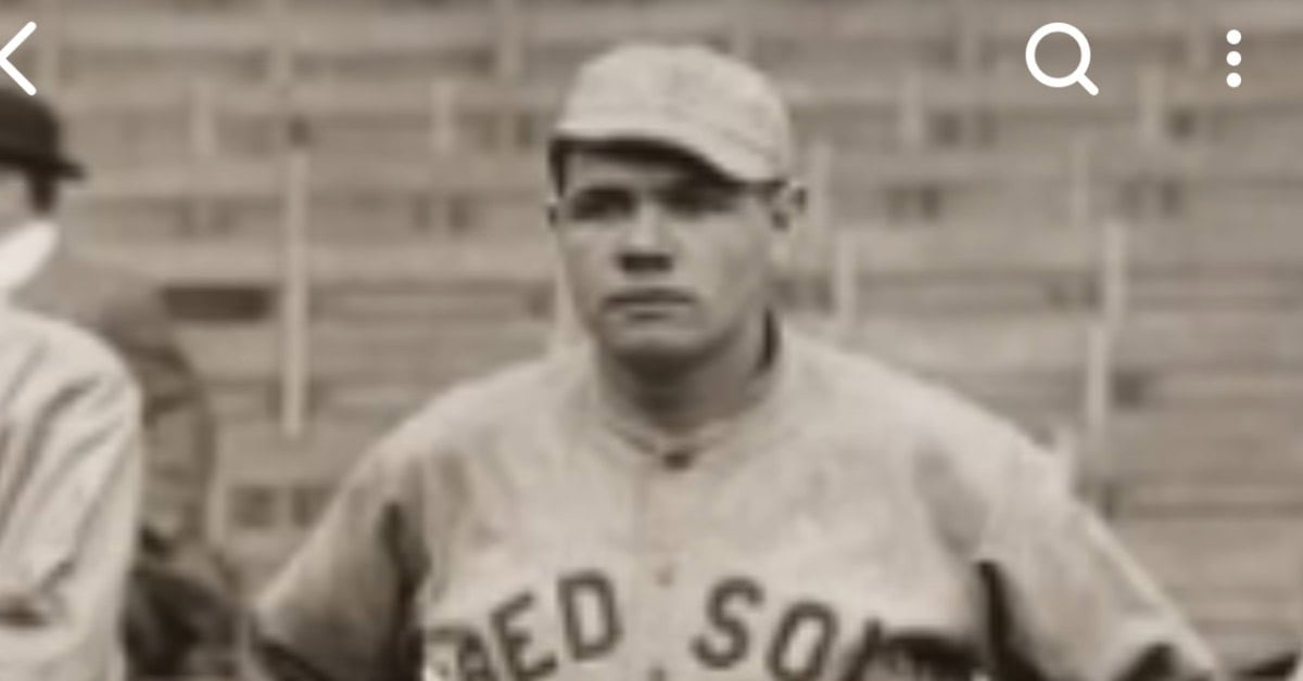 Babe Ruth Put Up Numbers That Make Today's Stars Look Amateur 11 Babe Ruth on the mound during the World Series, showcasing his legendary prowess.