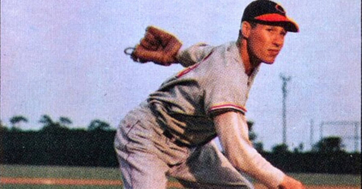 Bob Feller in action, showcasing his pitching prowess during the 1940s.