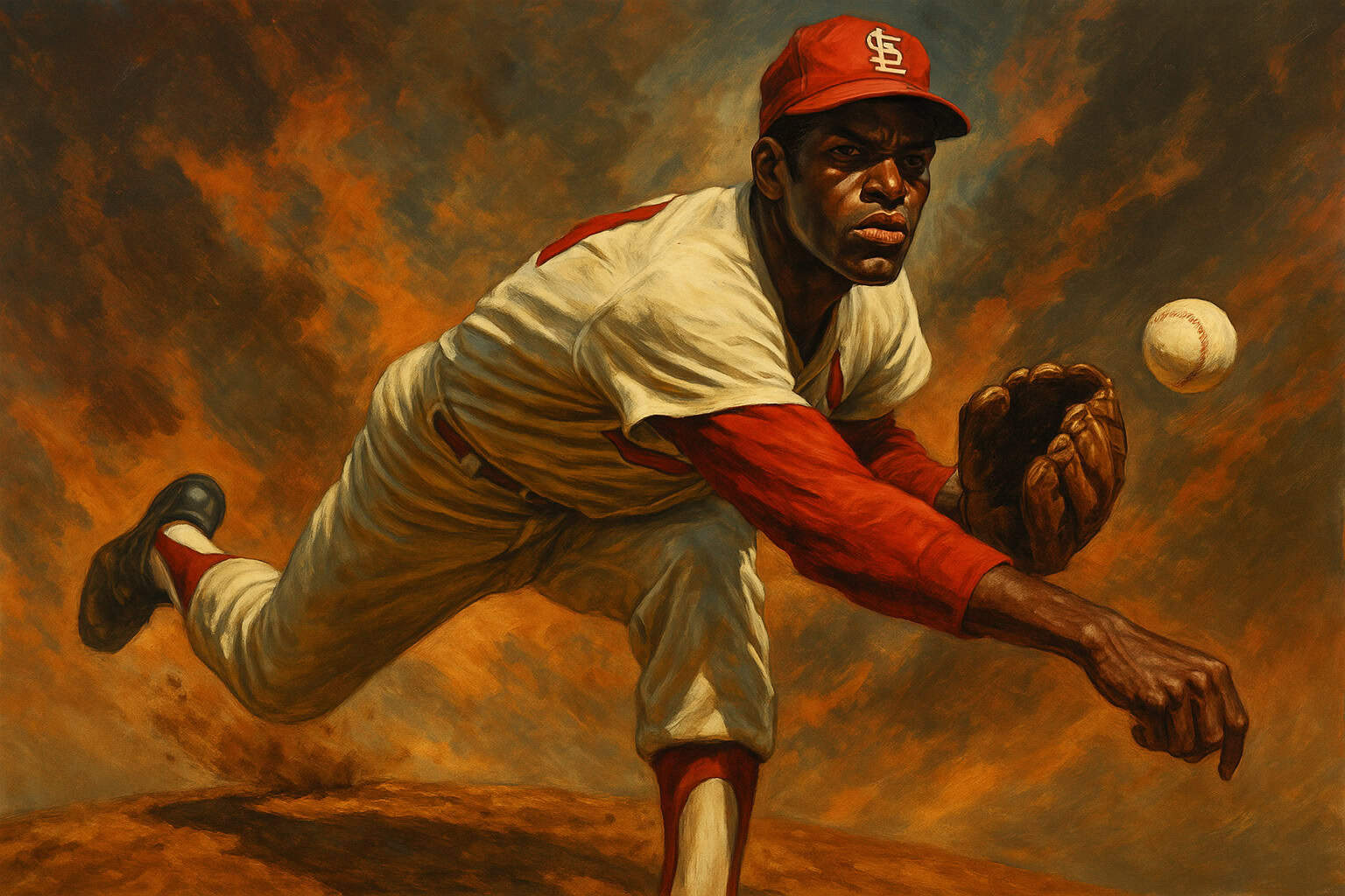 Meet the Pitchers Who Treated the All-Star Game Like a Personal Showcase 5 Bob Gibson delivers a powerful pitch during his iconic Game 7 in 1968.