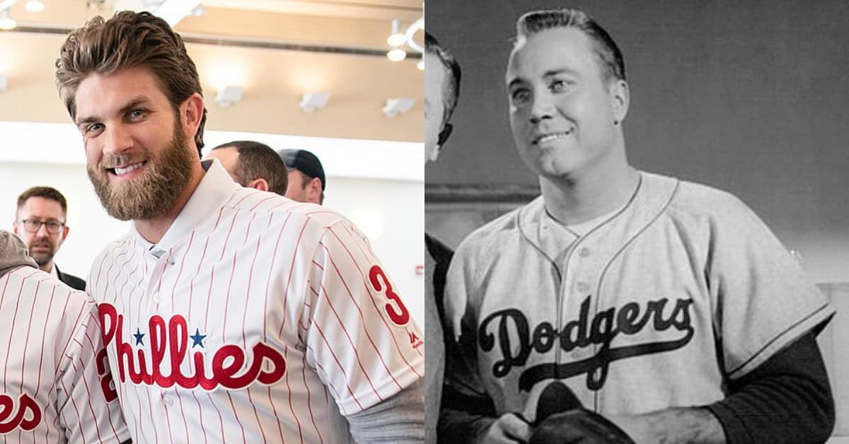 Where Today's Power Hitters Borrowed Their Swing 8 Bryce Harper and Duke Snider