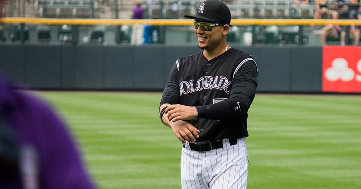 Carlos Gonzalez, known as CarGo, during his standout years with the Rockies.