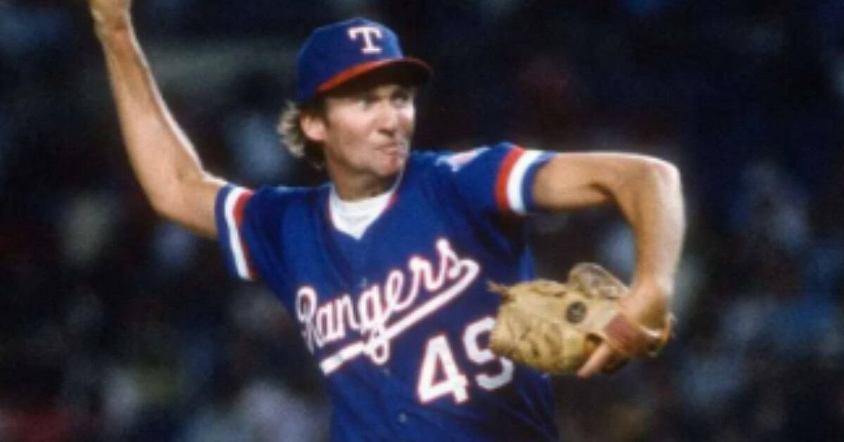 The Rangers Mount Rushmore Is Harder Than You Think 19 Charlie Hough in action, showcasing his legendary knuckleball technique.
