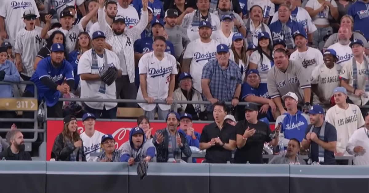 When Fans Reach Over the Wall: MLB's Wildest Interference Moments 3 Dodger Fan Interference 2024 WS
