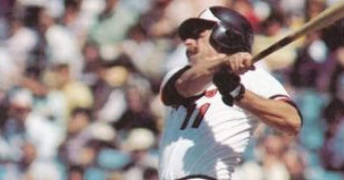 20 Third Basemen Cooperstown Left at the Door 13 Doug DeCinces in Orioles gear, representing a great player who never made the Hall of Fame.