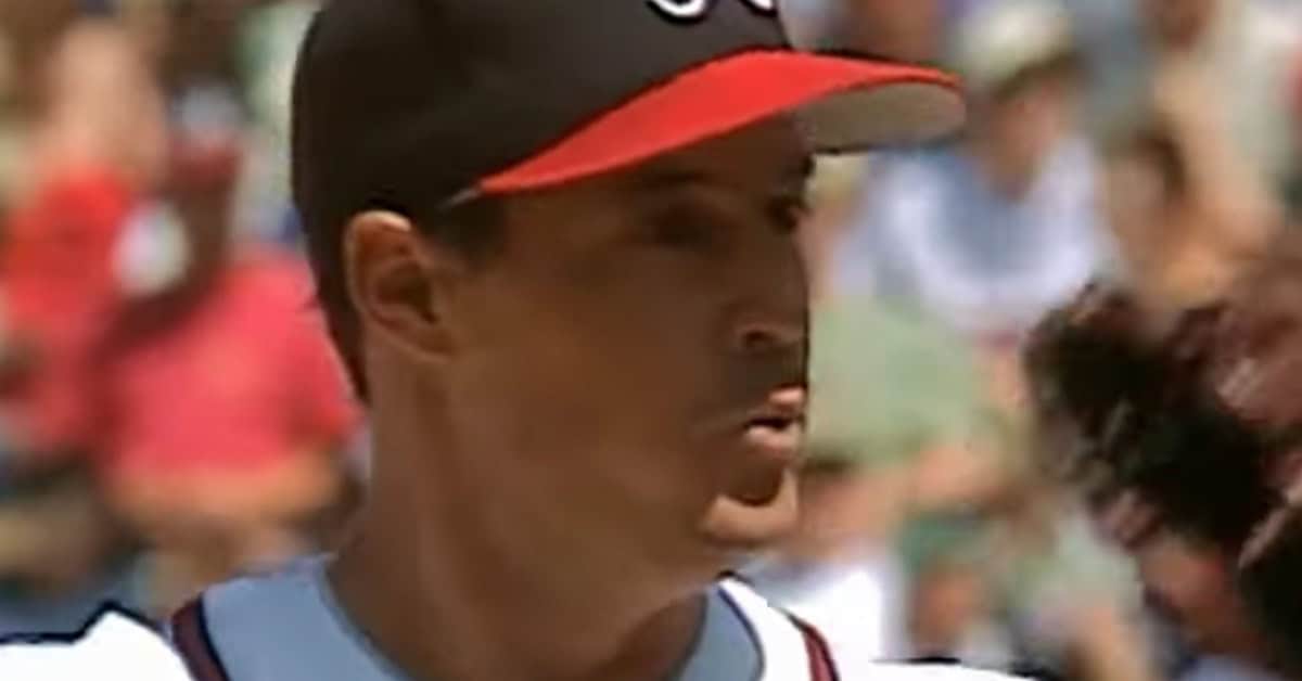 12 Baseball Moves That Flew Right Over a Generation's Head 5 Greg Maddux expertly signals pitches, showcasing his control as one of the 1990s' greatest pitchers.