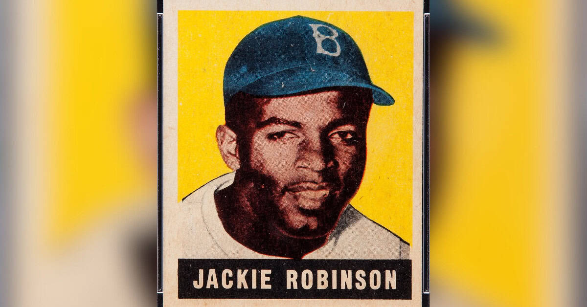 Jackie Robinson's Numbers Still Don't Look Real — 75 Years On 2 1948 Leaf Jackie Robinson Rookie #79 card, a highlight in baseball card valuation.