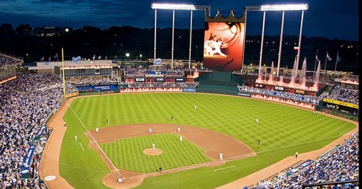 Every Baseball Fan Should See These 12 Parks Before They're Gone 9 Kauffman Stadium Cropped