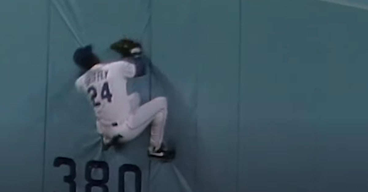 Where Defense Became Art: Baseball's Most Jaw-Dropping Glove Moments 8 Ken Griffey Jr. showcasing his skills, embodying the essence of a five-tool player.
