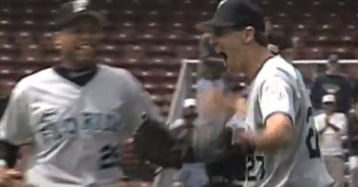 From Murphy Stadium to Petco: 20 Padres Worth Remembering 17 Kevin Brown in action, representing the Marlins and their magic in South Florida baseball history.