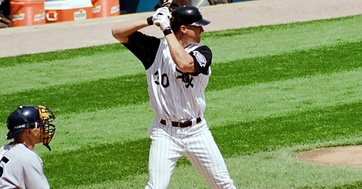 Magglio Ordonez, a standout player for the White Sox, featured in "South Side Legends."