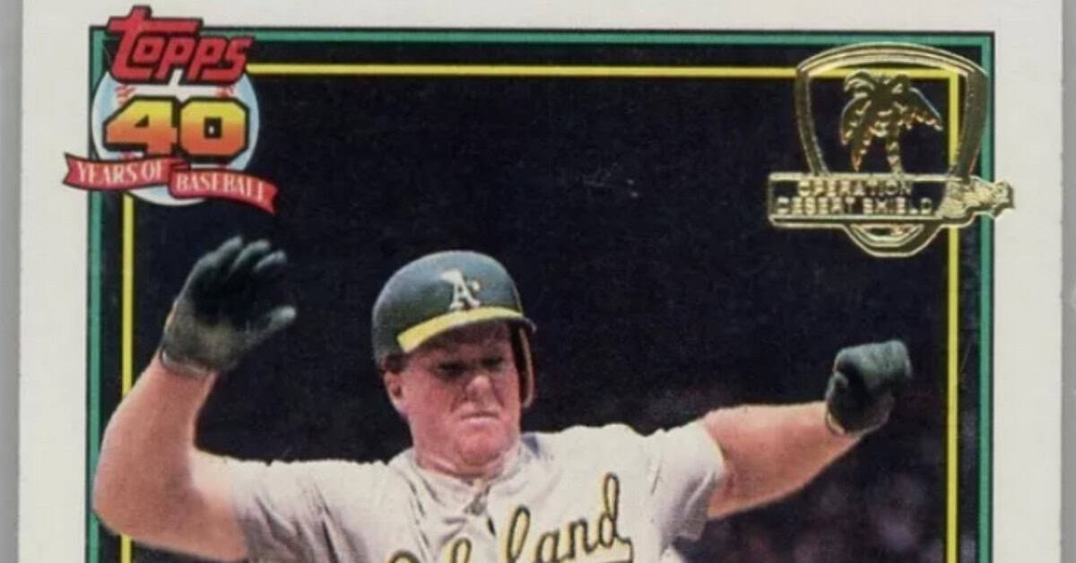 McGwire Desert Shield Error