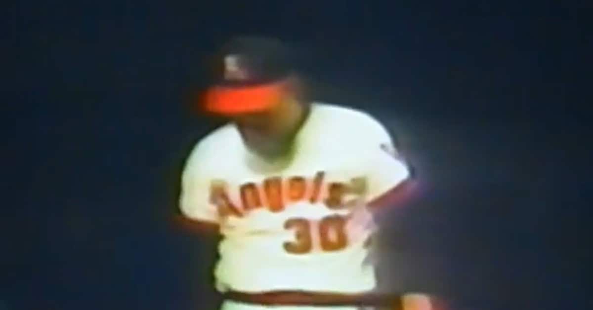 Nolan Ryan Walking Off Mound