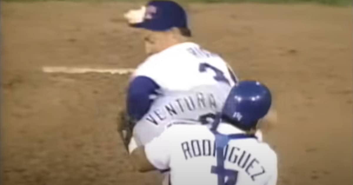 15 Times Players Crossed Baseball's Invisible Line 2 Nolan Ryan and Robin Ventura
