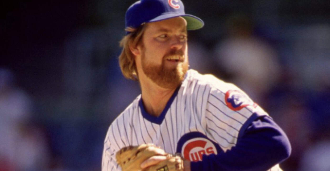 12 Pitchers Who Earned Every Win Before the Needle Showed Up 10 Rick Sutcliffe in action, showcasing his pitching prowess as a 1980s mound legend.