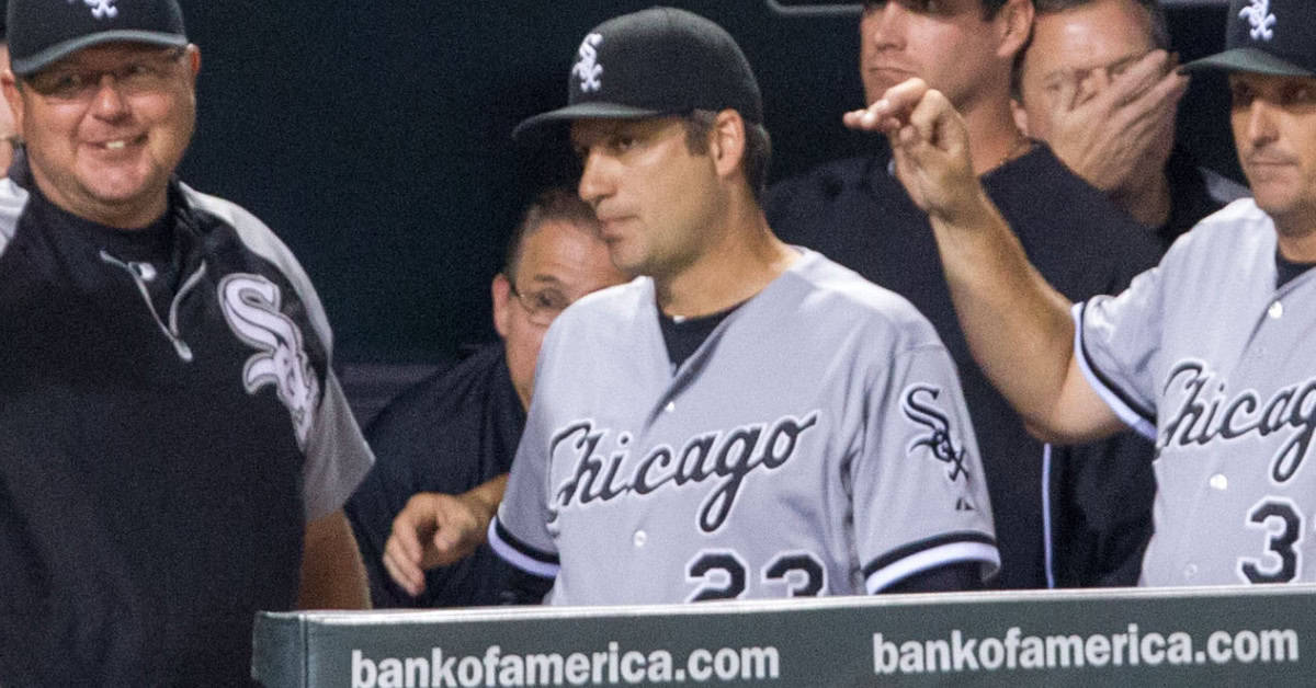 20 Third Basemen Cooperstown Left at the Door 16 Robin Ventura hitting a grand slam, representing South Side legends not in Cooperstown.