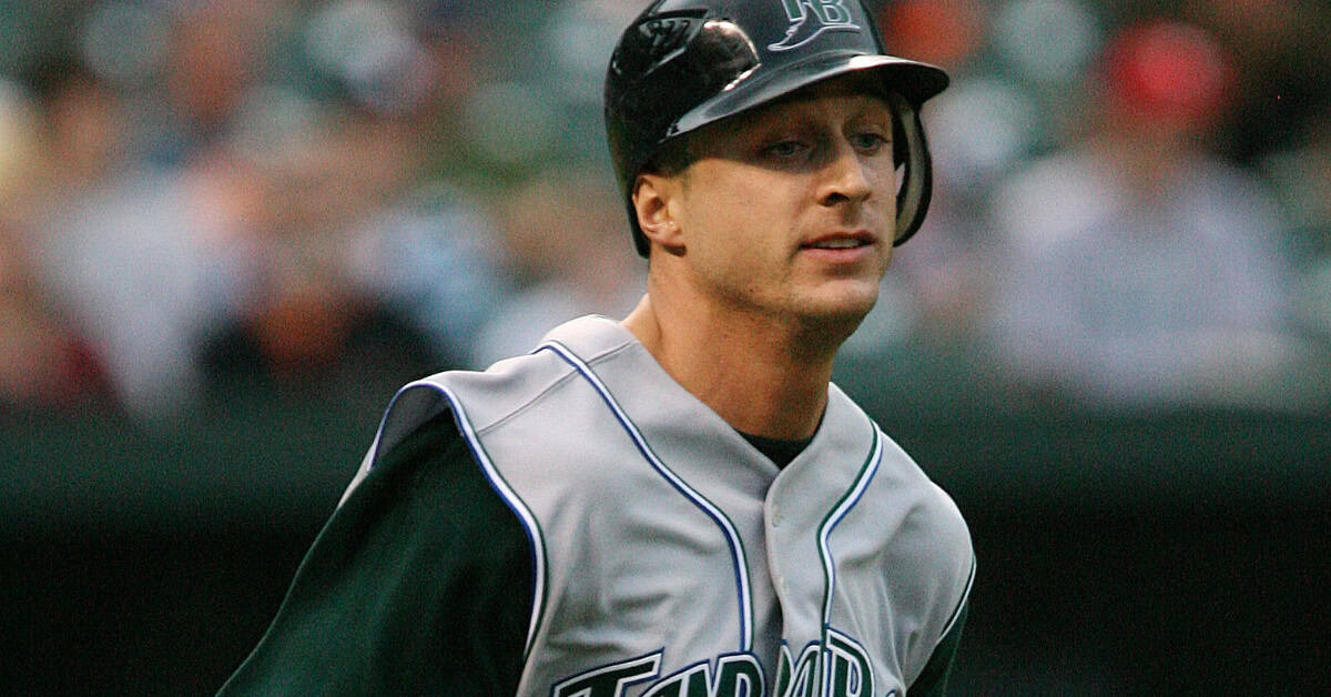 Rocco Baldelli, the local hero, showcasing his talent in a vibrant moment.