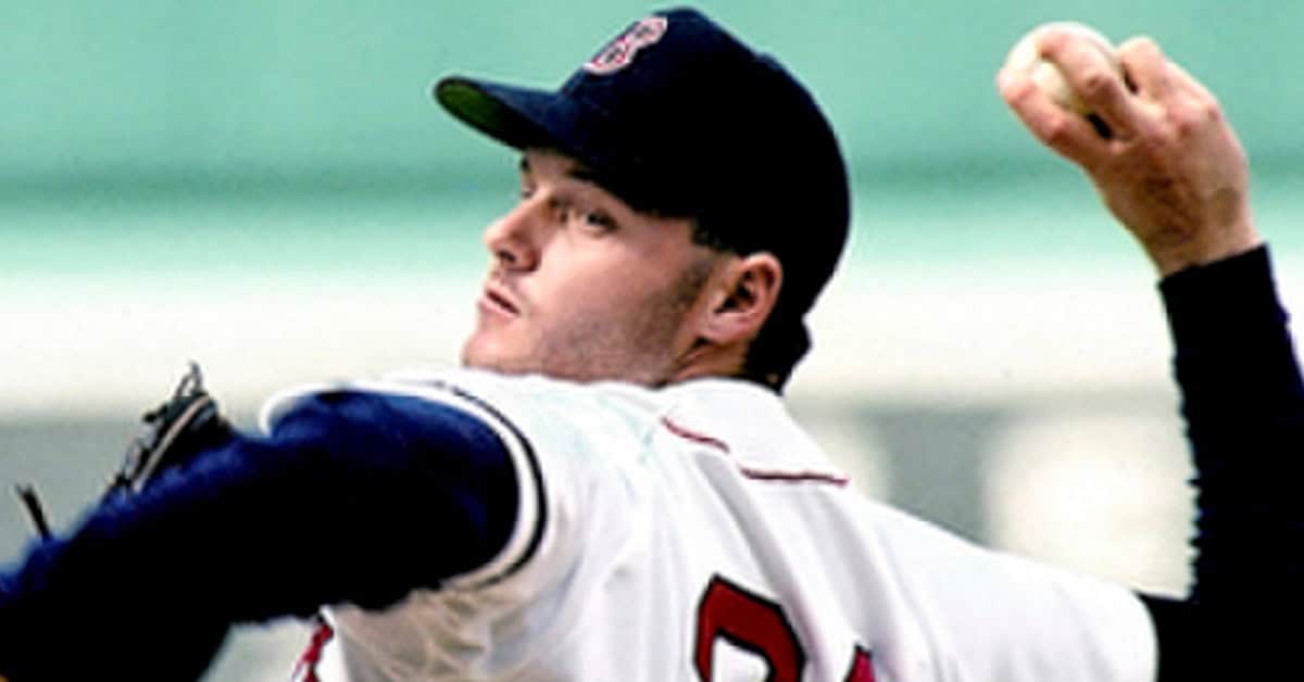 Roger Clemens, known as "The Rocket," in action during the 1990s.