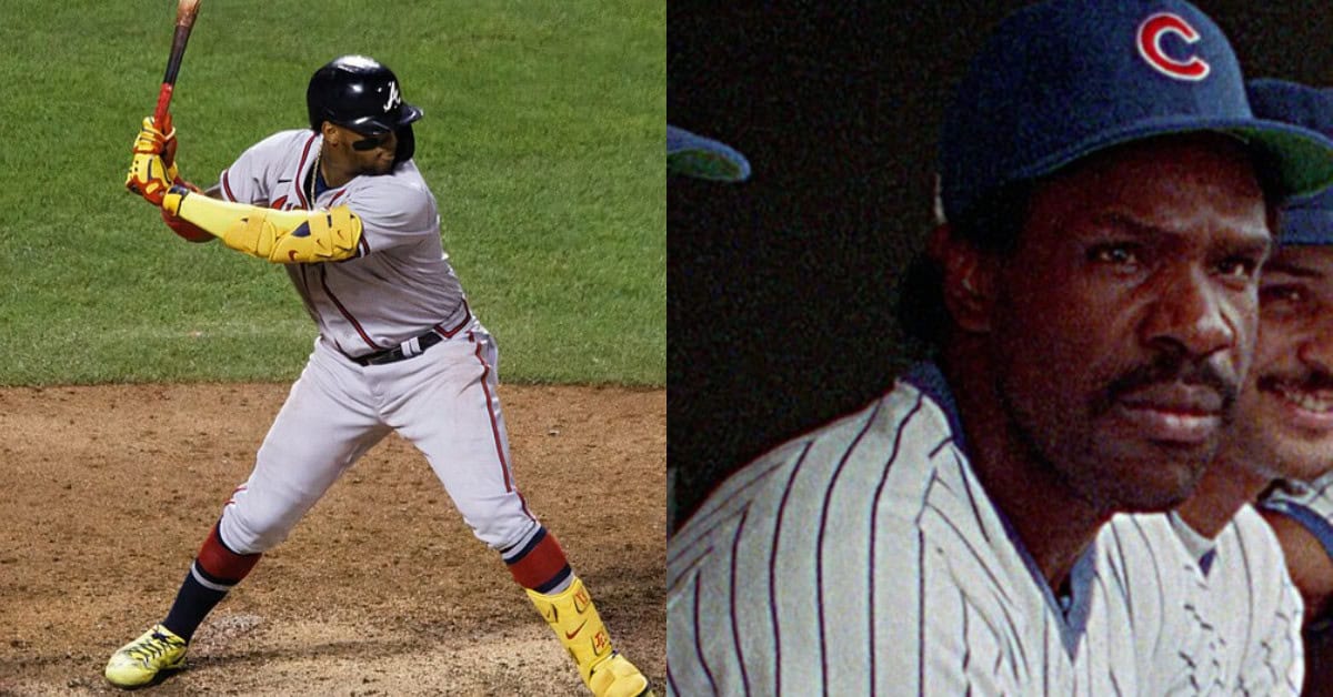 Where Today's Power Hitters Borrowed Their Swing 10 Ronald Acuna and Andre Dawson