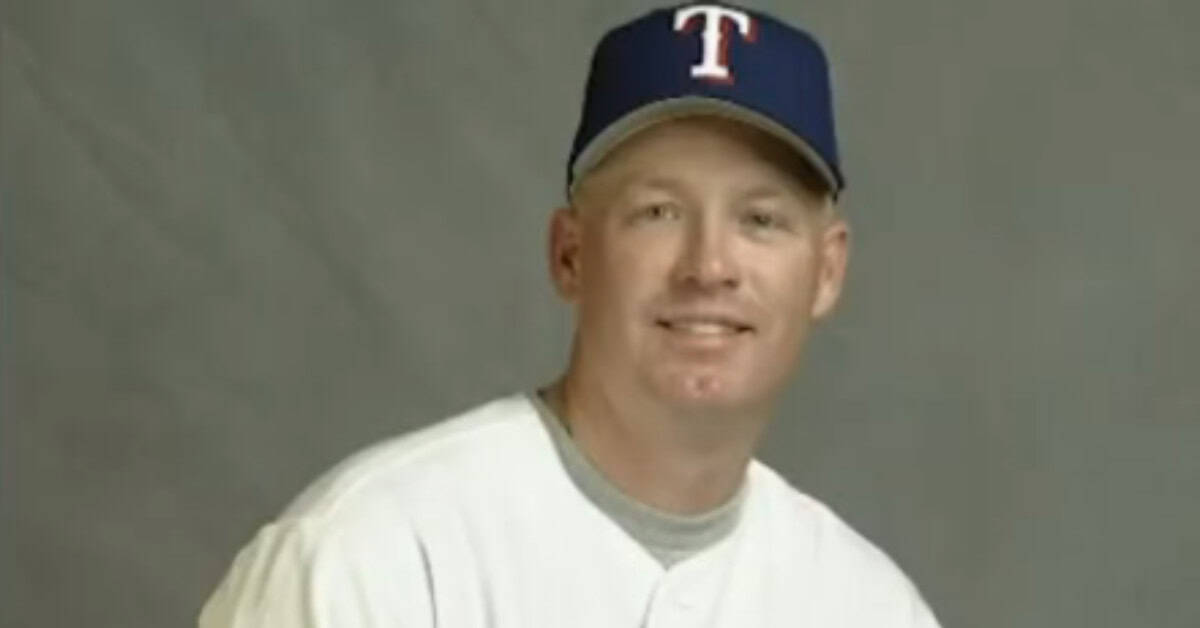 The Rangers Mount Rushmore Is Harder Than You Think 10 Rusty Greer making a spectacular catch, showcasing his skills as a Rangers legend.