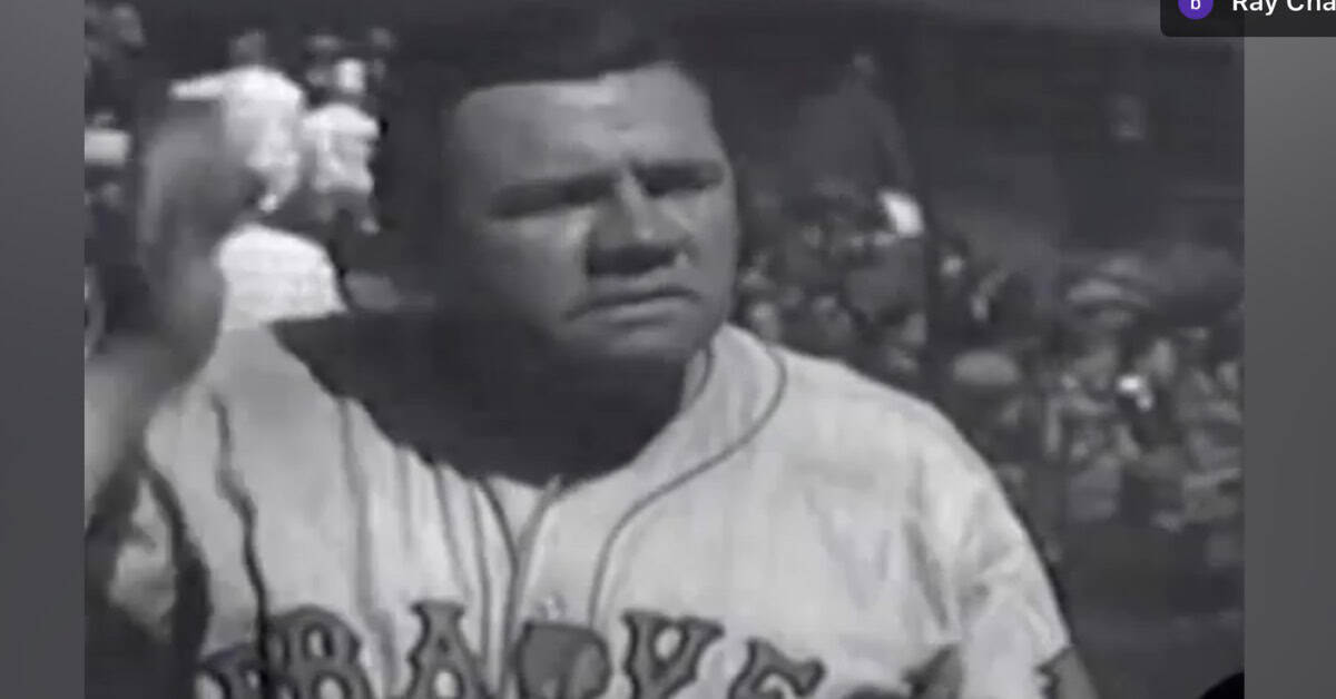 Babe Ruth Moments That Still Don't Feel Real 5 Ruth Boston Braves