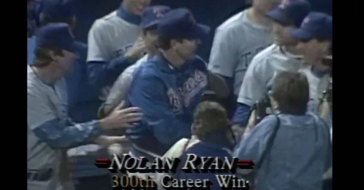 Nolan Ryan Punched Robin Ventura. He Also Struck Out 5,714 Batters. The Man Was Different. 17 Ryan 300th