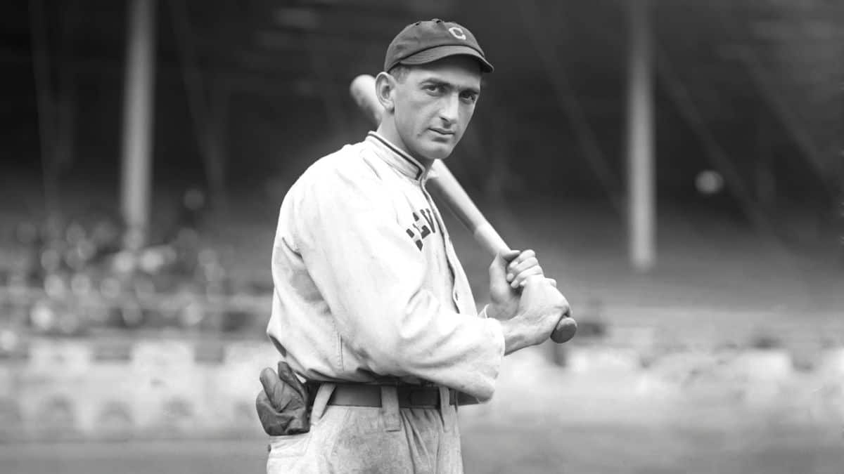 Historic photo of Shoeless Joe Jackson, highlighting his talent amid scandal.