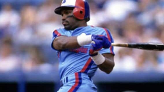 They Looked Better Than They Measured 15 Tim Raines stealing a base, showcasing his speed and dominance in the 1980s MLB.